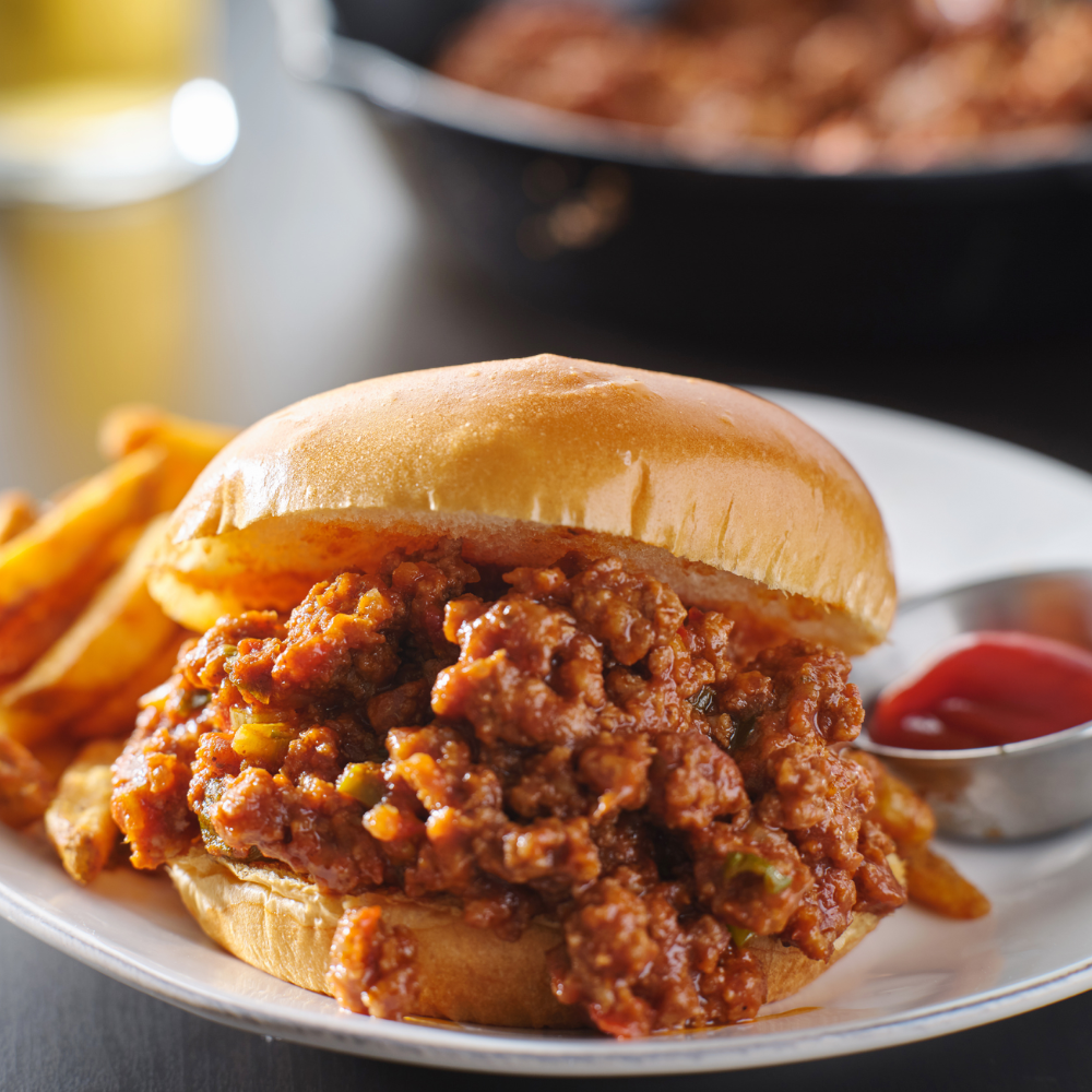 Instructions to cook Boomer's Turkey Sloppy Joes
